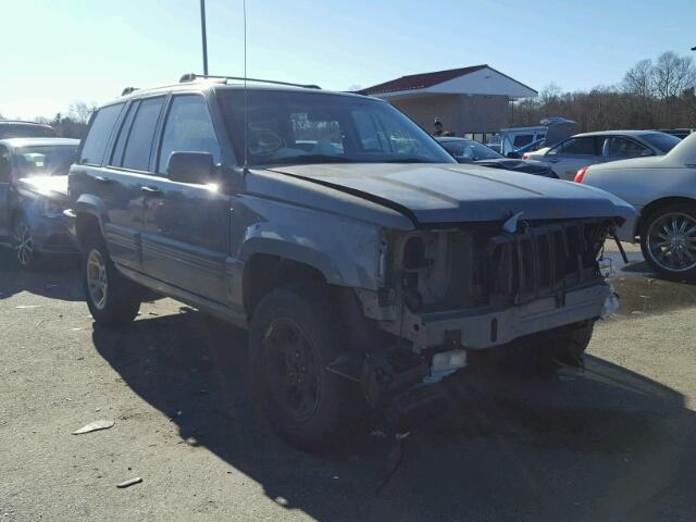 1J4GZ78Y7VC654131 - 1997 JEEP GRAND CHER GRAY photo 1