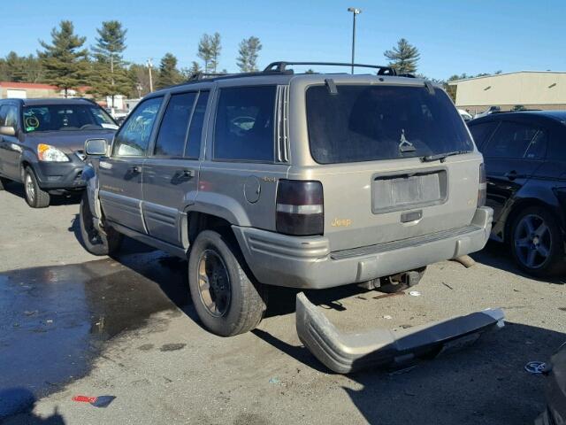 1J4GZ78Y7VC654131 - 1997 JEEP GRAND CHER GRAY photo 3