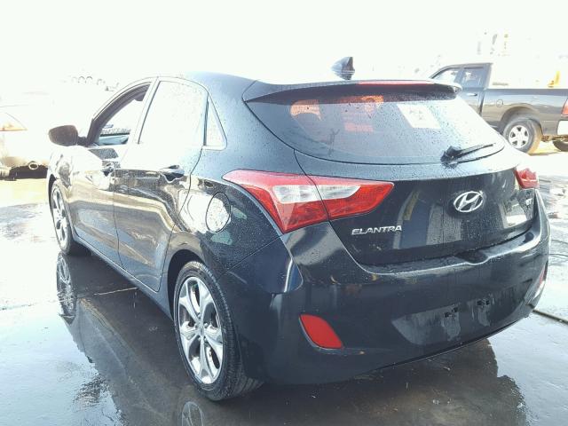 KMHD35LE6DU052739 - 2013 HYUNDAI ELANTRA GT BLACK photo 3