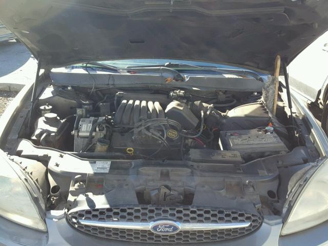 1FAFP53U11G214866 - 2001 FORD TAURUS SE BROWN photo 7