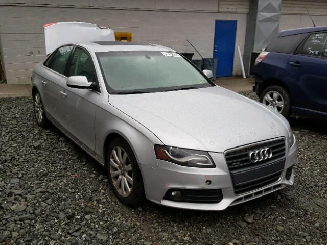 WAUFFAFL7AN067129 - 2010 AUDI A4 PREMIUM SILVER photo 1