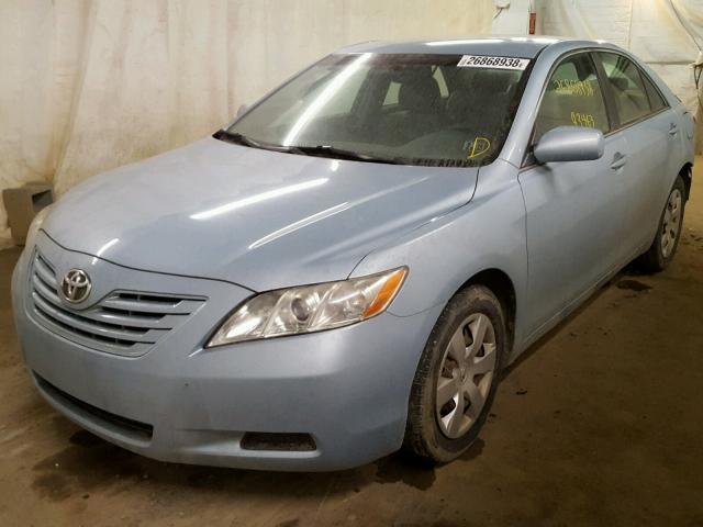 4T1BE46K37U714505 - 2007 TOYOTA CAMRY NEW BLUE photo 2