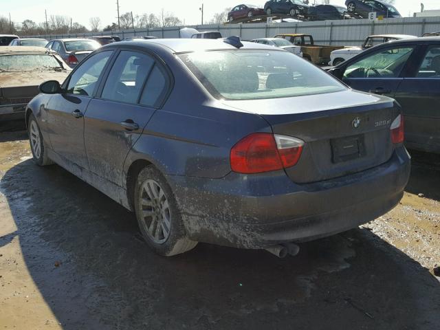 WBAVC93517KX58174 - 2007 BMW 328 XI GRAY photo 3