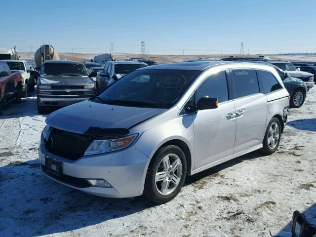 5FNRL5H92CB095262 - 2012 HONDA ODYSSEY TO SILVER photo 2