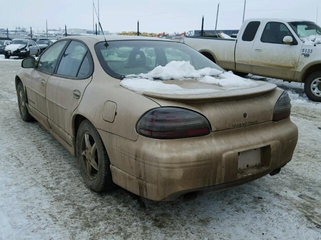 1G2WP52K51F237085 - 2001 PONTIAC GRAND PRIX 金色 照片 3