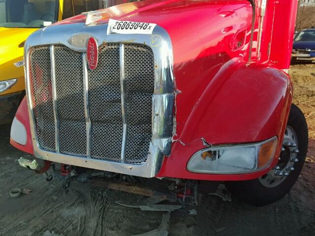 1XPHD49X4CD134388 - 2012 PETERBILT 386 RED photo 9