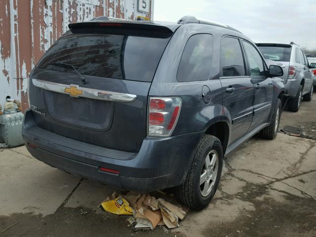 2CNDL33F296205927 - 2009 CHEVROLET EQUINOX LT CHARCOAL photo 4