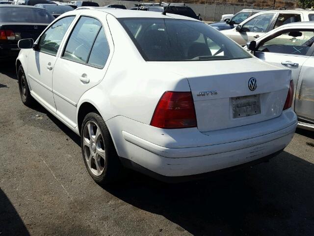 3VWRK69M92M012624 - 2002 VOLKSWAGEN JETTA GL WHITE photo 3