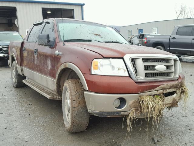 1FTPW14536KC02448 - 2006 FORD F150 SUPER BROWN photo 1