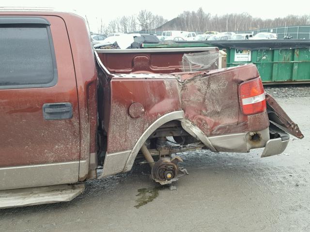 1FTPW14536KC02448 - 2006 FORD F150 SUPER BROWN photo 9