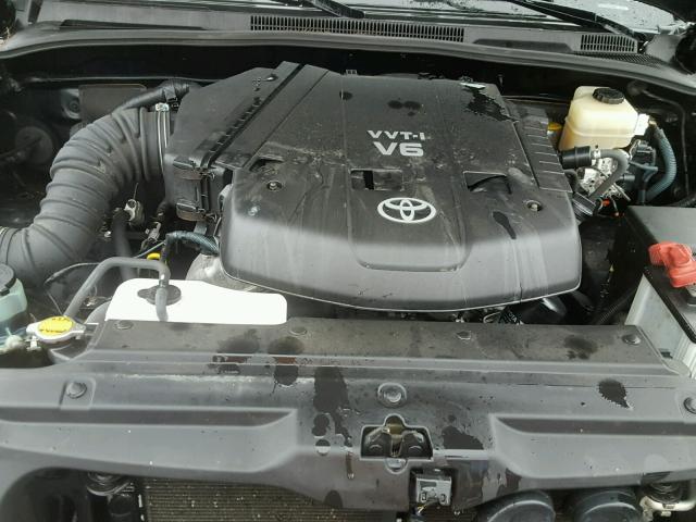 JTEBU14R660081764 - 2006 TOYOTA 4RUNNER SR BLACK photo 7