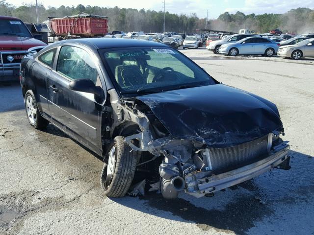 1G1AK15F867840182 - 2006 CHEVROLET COBALT LS BLACK photo 1