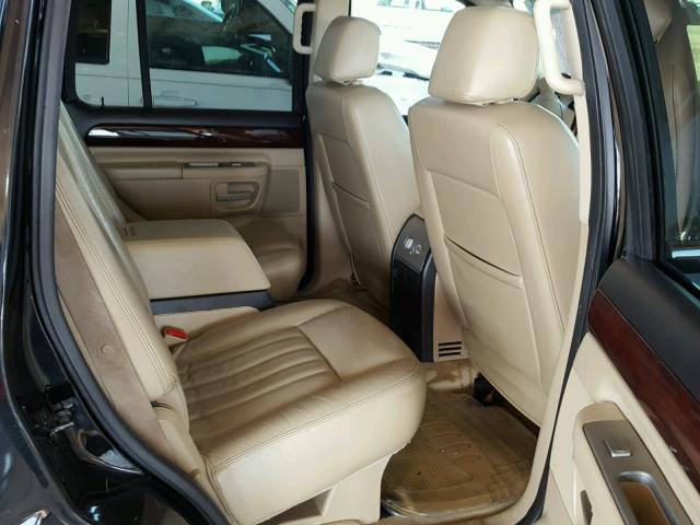 5LMEU68H65ZJ29928 - 2005 LINCOLN AVIATOR 黑色 照片 6