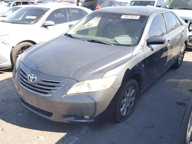 4T1BK46KX7U528100 - 2007 TOYOTA CAMRY NEW GRAY photo 2