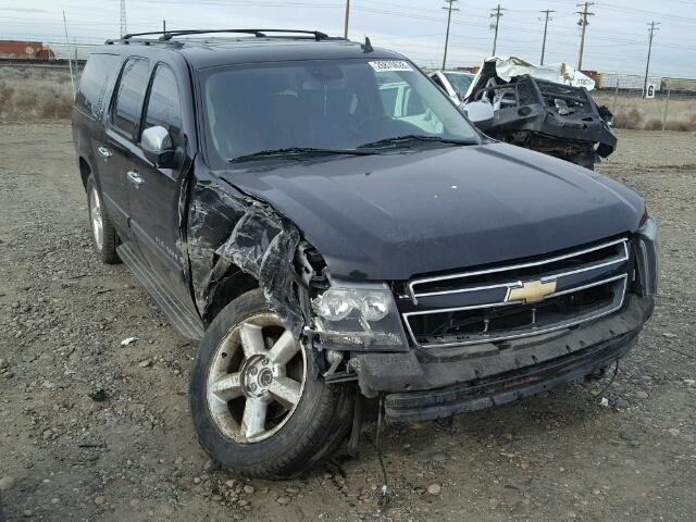 1GNFK16348R213933 - 2008 CHEVROLET SUBURBAN K BLACK photo 1