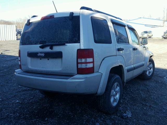 1J8GN28K09W537231 - 2009 JEEP LIBERTY SP SILVER photo 4