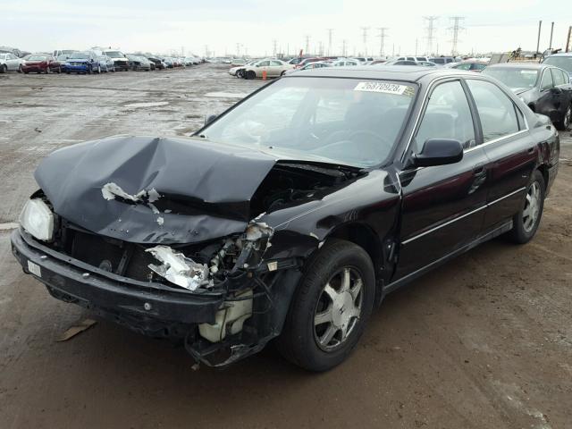 1HGCD565XSA092346 - 1995 HONDA ACCORD EX BLACK photo 2