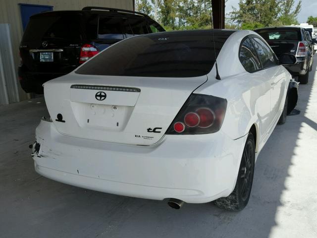 JTKDE3B77A0315239 - 2010 TOYOTA SCION TC WHITE photo 4