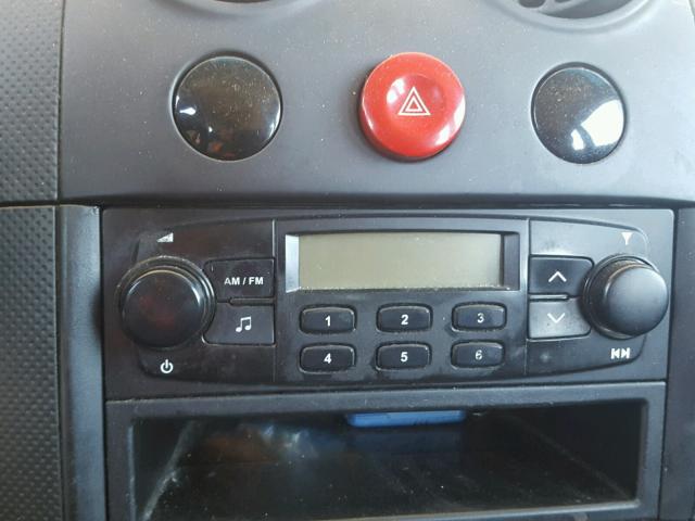 KL1TD566X6B640344 - 2006 CHEVROLET AVEO BASE Gri fotoğraf 9