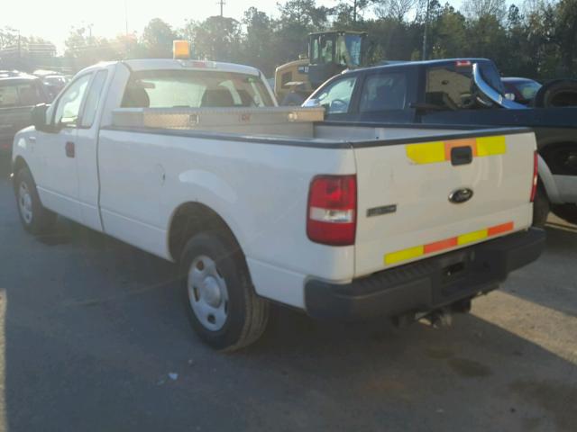 1FTRF12268KE14877 - 2008 FORD F150 WHITE photo 3