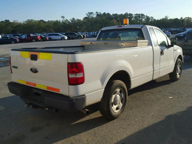 1FTRF12268KE14877 - 2008 FORD F150 WHITE photo 4