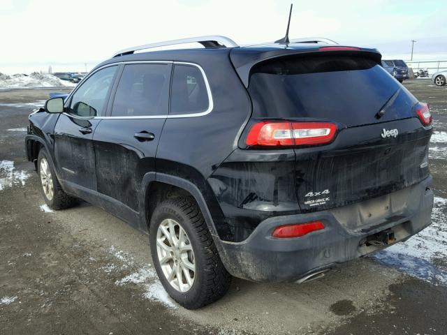 1C4PJMCS3HW631835 - 2017 JEEP CHEROKEE L BLACK photo 3