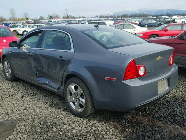 1G1ZH57BX84257250 - 2008 CHEVROLET MALIBU 1LT CHARCOAL photo 3