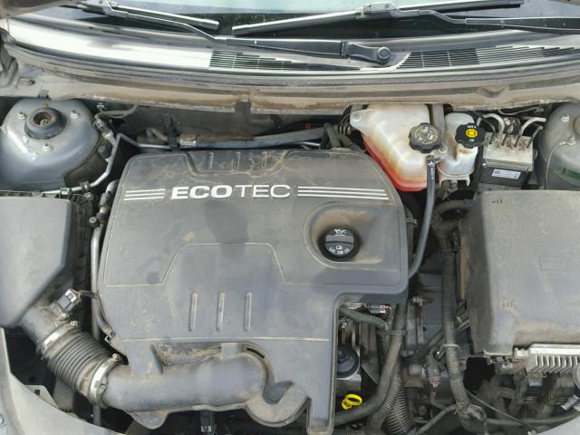 1G1ZH57BX84257250 - 2008 CHEVROLET MALIBU 1LT გრაფიტი ფოტო 7