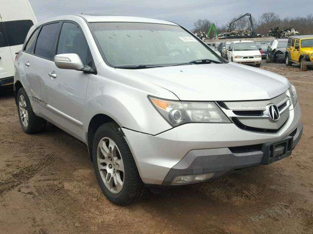 2HNYD28307H546671 - 2007 ACURA MDX TECHNO SILVER photo 1