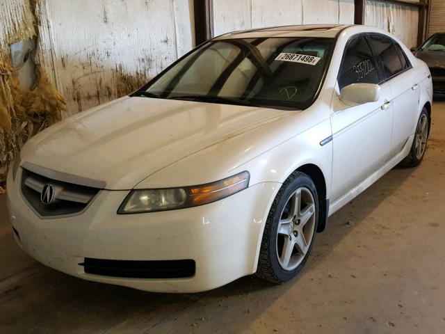 19UUA66246A040645 - 2006 ACURA 3.2TL WHITE photo 2