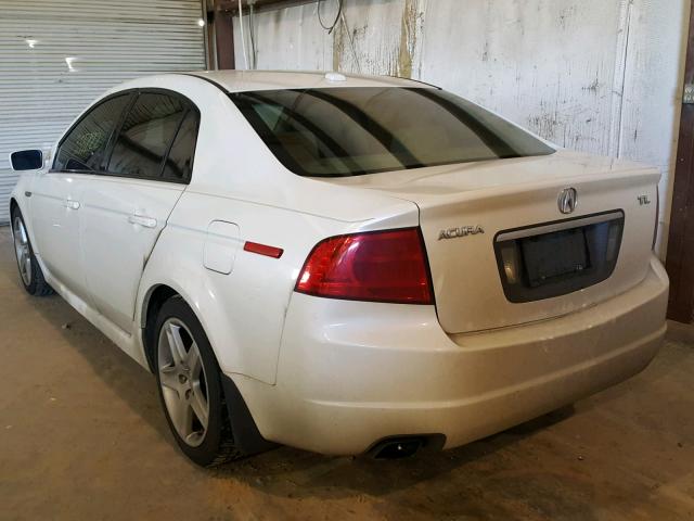 19UUA66246A040645 - 2006 ACURA 3.2TL WHITE photo 3