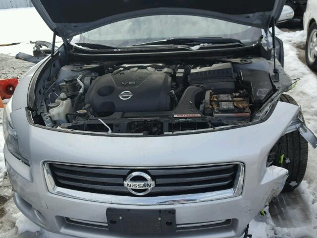 1N4AA5AP7CC841526 - 2012 NISSAN MAXIMA S SILVER photo 7