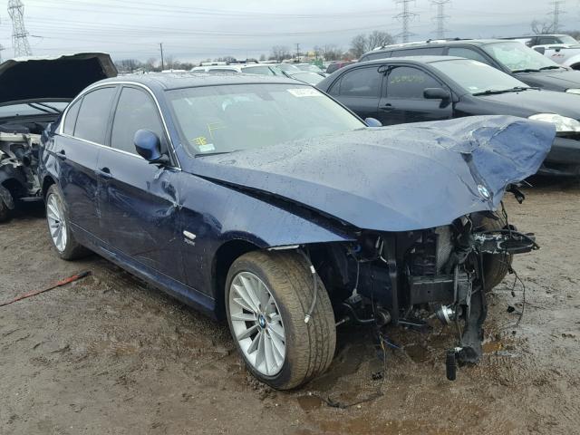 WBAPL5C52BA918837 - 2011 BMW 335 XI BLUE photo 1