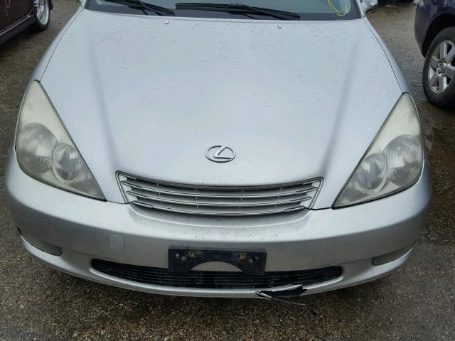 JTHBF30G530101057 - 2003 LEXUS ES 300 SILVER photo 7