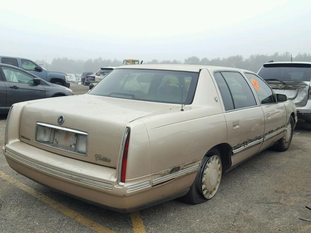 1G6KD54Y4WU767428 - 1998 CADILLAC DEVILLE GOLD photo 4