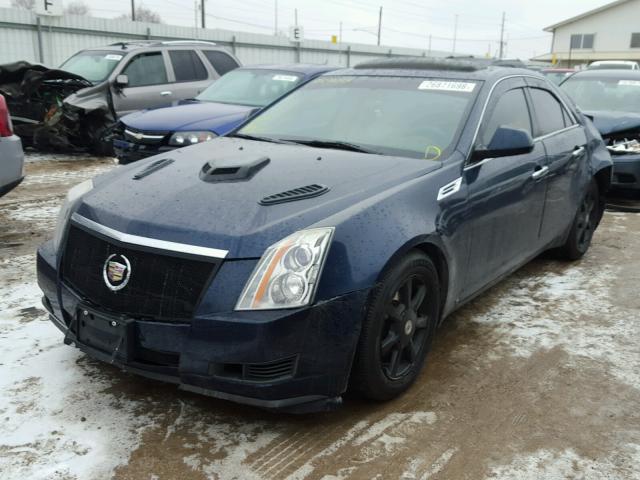 1G6DG577480137261 - 2008 CADILLAC CTS BLUE photo 2