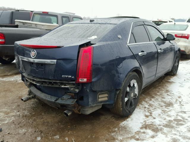 1G6DG577480137261 - 2008 CADILLAC CTS BLUE photo 4