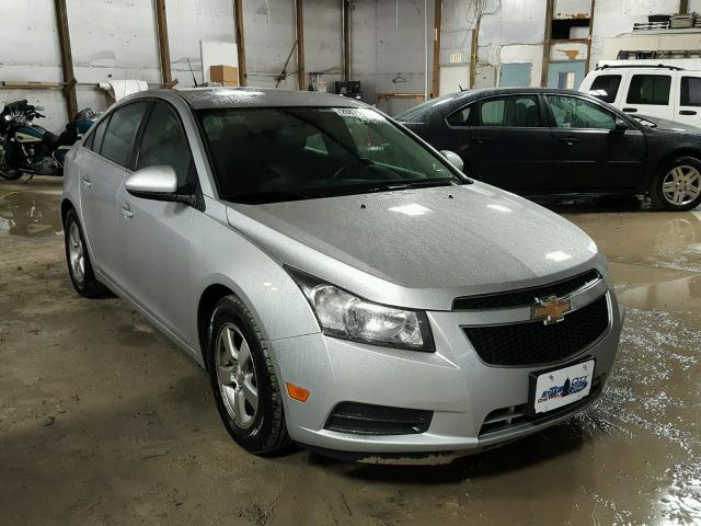 1G1PF5SCXC7364383 - 2012 CHEVROLET CRUZE LT SILVER photo 1