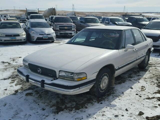 1G4HP53L6NH479904 - 1992 BUICK LESABRE CU WHITE photo 2