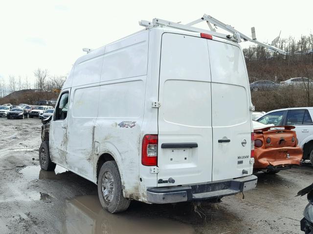 1N6AF0LY2EN105120 - 2014 NISSAN NV 2500 WHITE photo 3