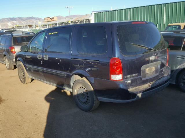 1GNDV23W37D186982 - 2007 CHEVROLET UPLANDER L 蓝色 照片 3