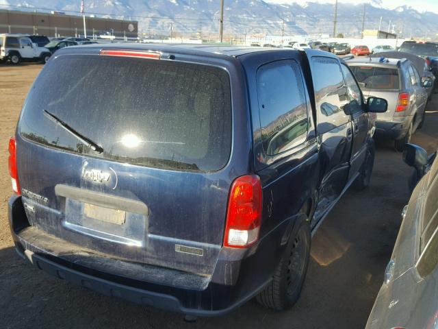 1GNDV23W37D186982 - 2007 CHEVROLET UPLANDER L 蓝色 照片 4