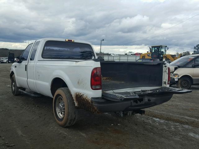 1FTNX20L11ED92062 - 2001 FORD F250 SUPER WHITE photo 3