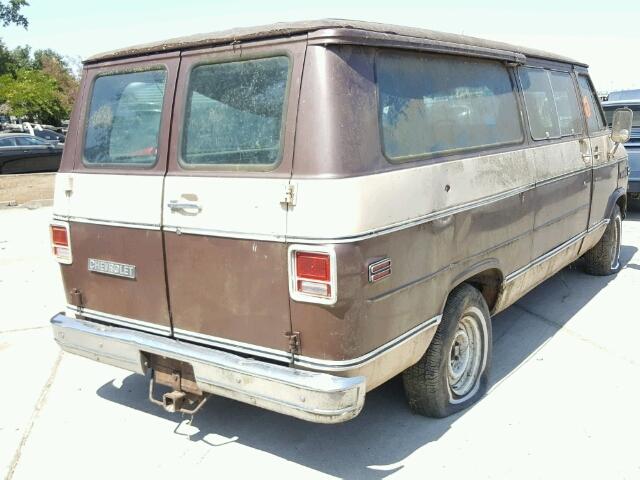 CGL268U144139 - 1978 CHEVROLET VAN TWO TONE photo 4