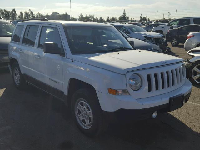 1C4NJPBA3DD245942 - 2013 JEEP PATRIOT SP WHITE photo 1