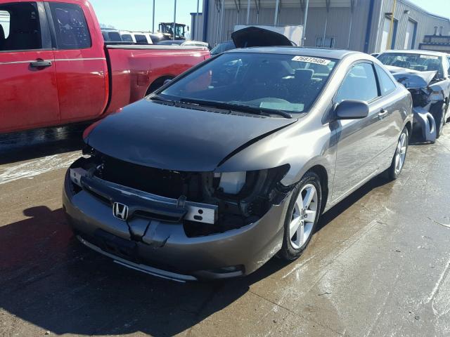 2HGFG12846H533800 - 2006 HONDA CIVIC EX ნაცრისფერი ფოტო 2