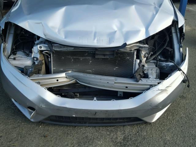 3HGGK5H80FM762302 - 2015 HONDA FIT EX SILVER photo 9