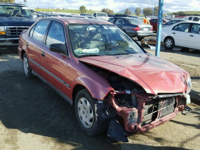 1HGEJ6609TL038392 - 1996 HONDA CIVIC LX PINK photo 1