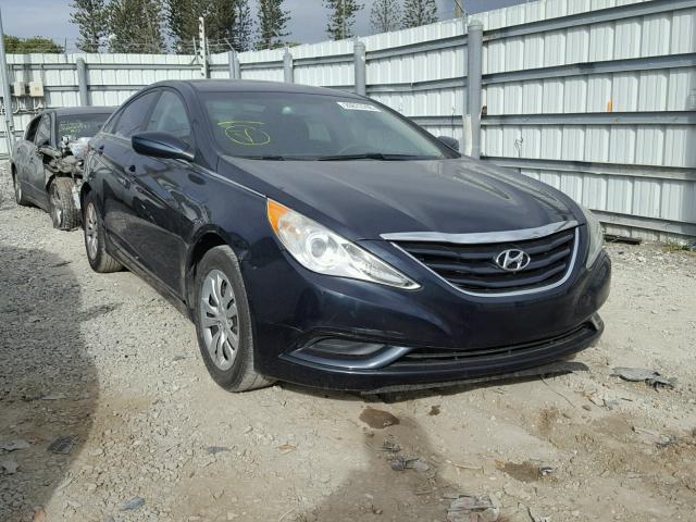 5NPEB4AC2DH561437 - 2013 HYUNDAI SONATA GLS BLUE photo 1