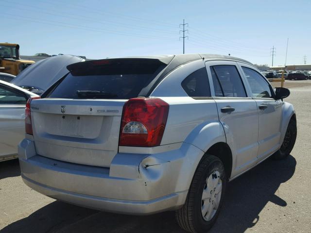 1B3HB28C99D169156 - 2009 DODGE CALIBER SE SILVER photo 4